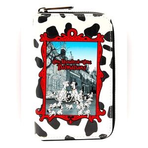 Loungefly Classic Books 101 Dalmatians Book Zip-Around Wallet